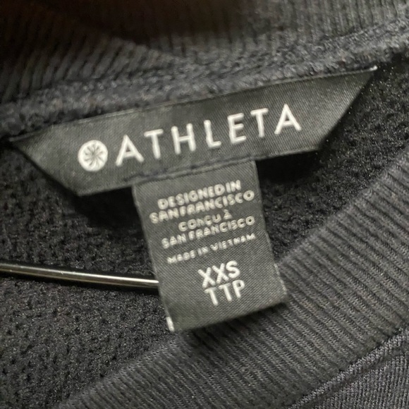 ATHLETA Sz XXS Sweatshirt Oversized
Relaxed Side Slit - Picture 4 of 7